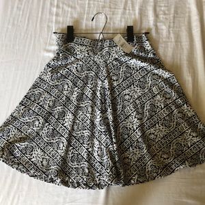LOFT Patterned Knit Skirt
